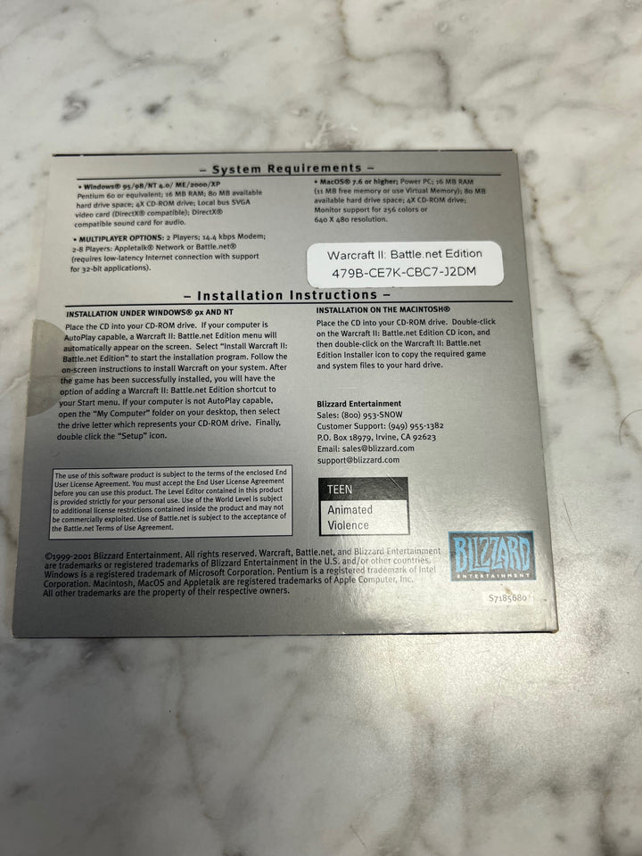 Warcraft II Battle.net Edition for Windows PC PC62025
