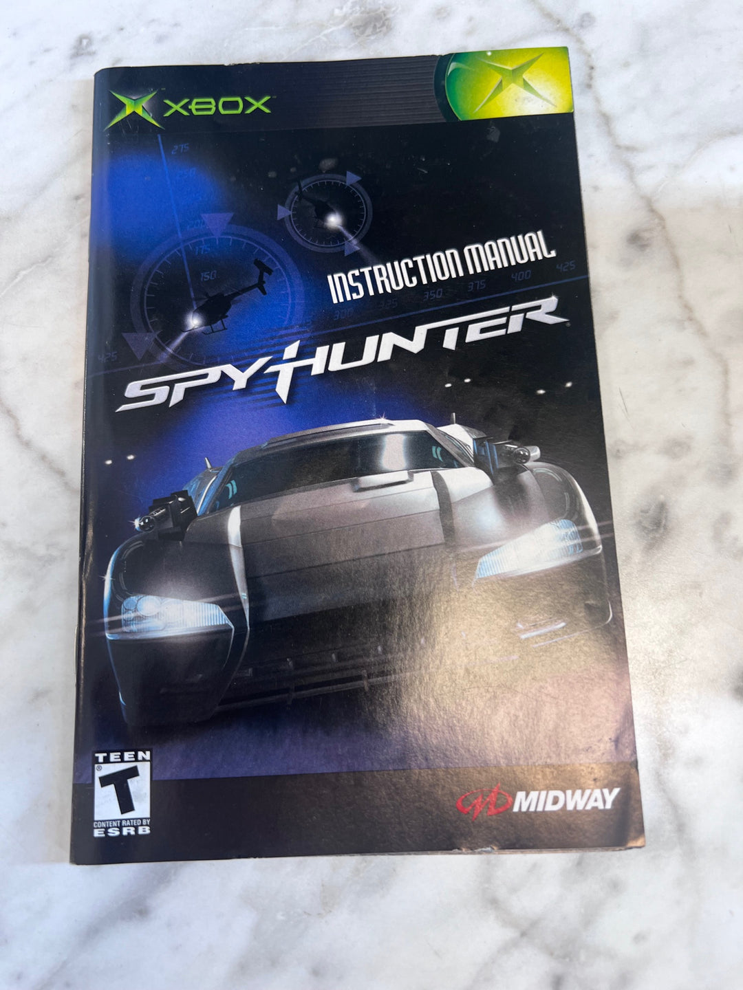 Spy Hunter Original Xbox MANUAL ONLY  MO91725