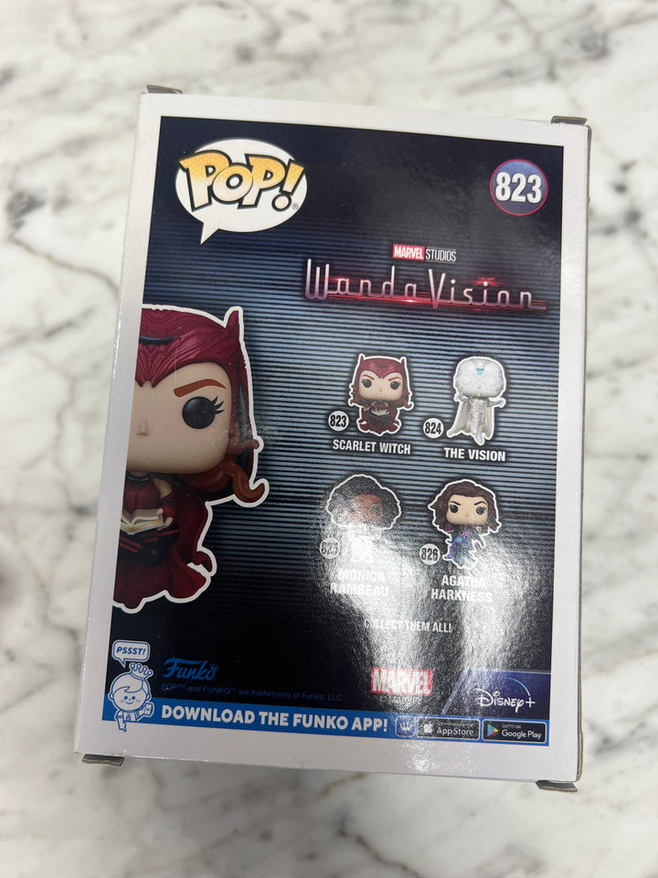 Funko Pop! WandaVision Scarlet Witch (Glows) #823 Entertainment Earth Exclusive FP12124