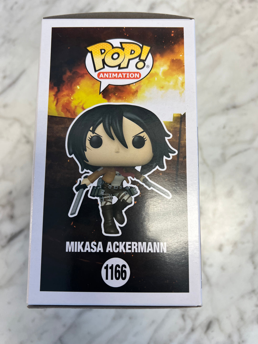 Funko Pop! Vinyl: Attack on Titan - Mikasa Ackerman #1166    FP62024