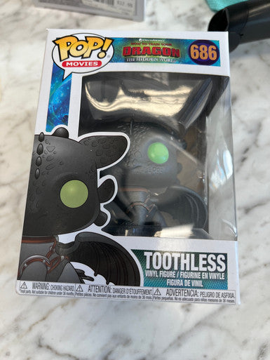Funko Pop! Vinyl: How to Train Your Dragon - Toothless #686