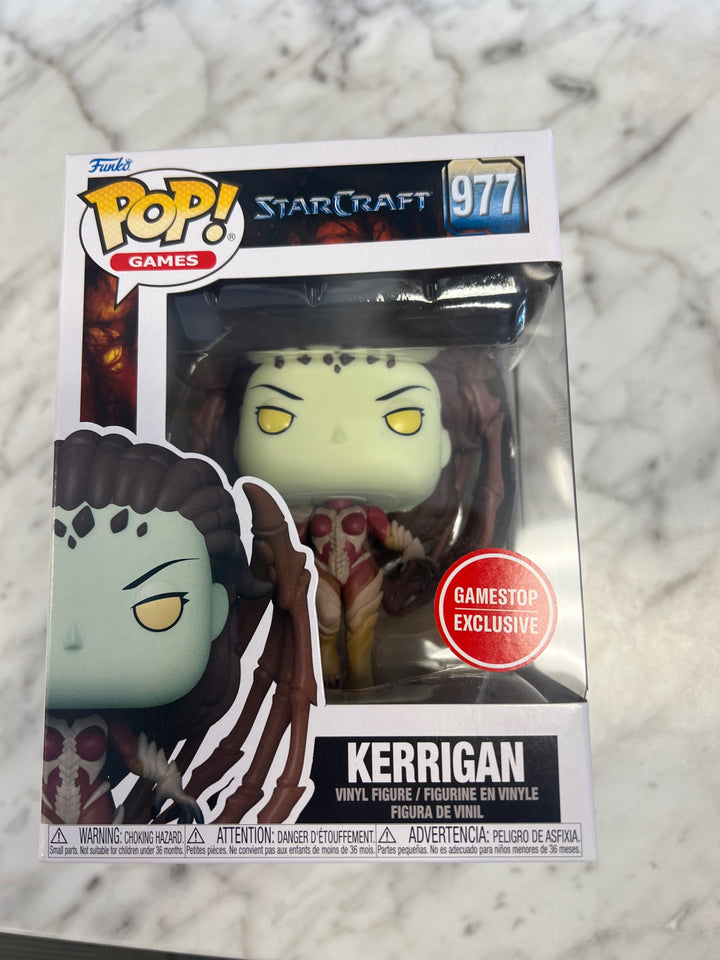 Funko Pop Games: KERRIGAN #977 Starcraft Series GameStop Exclusive  FP9224