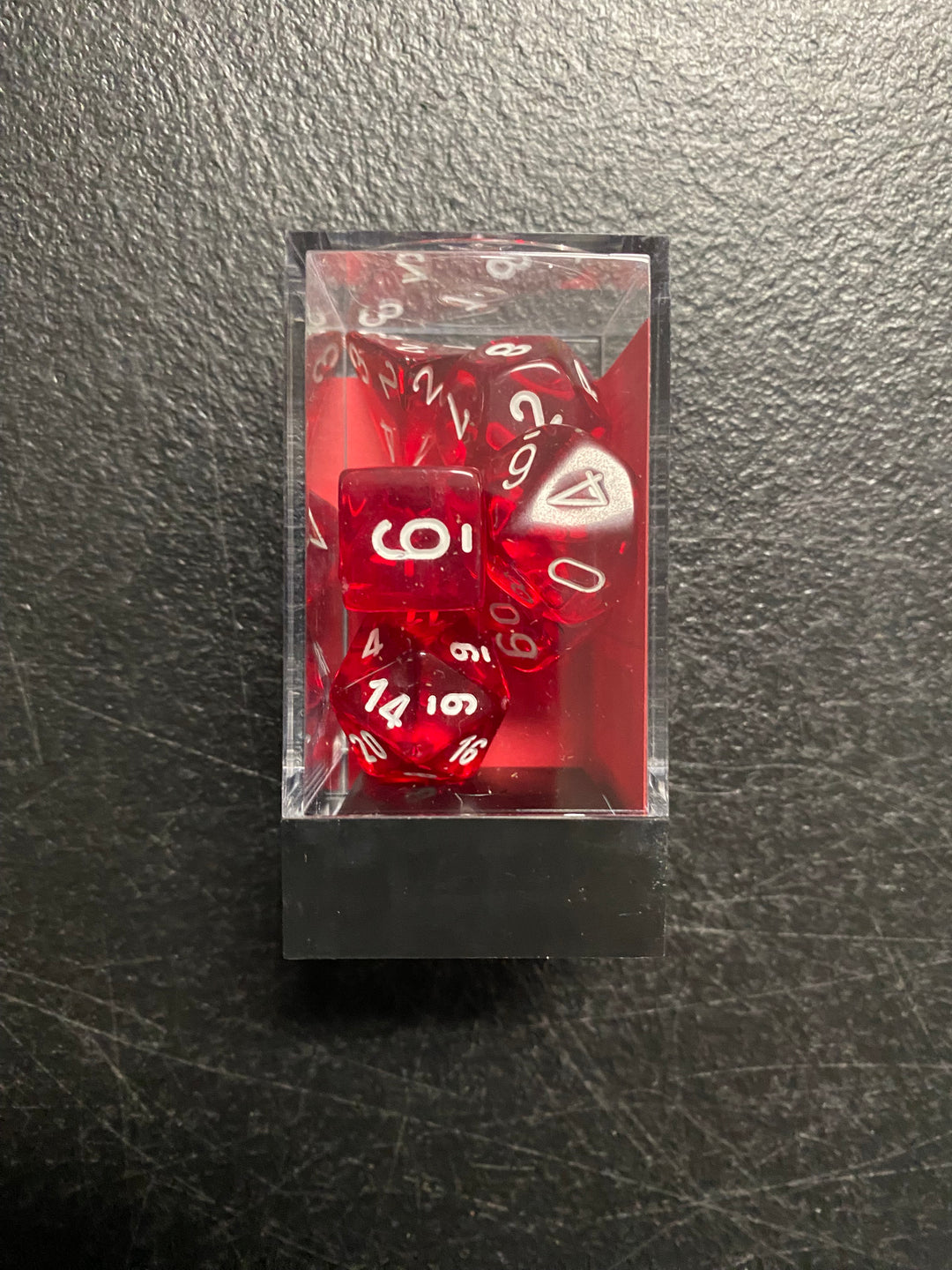 Chessex Polyhedral 7-Die Set - Translucent (Pick Color) MD101025