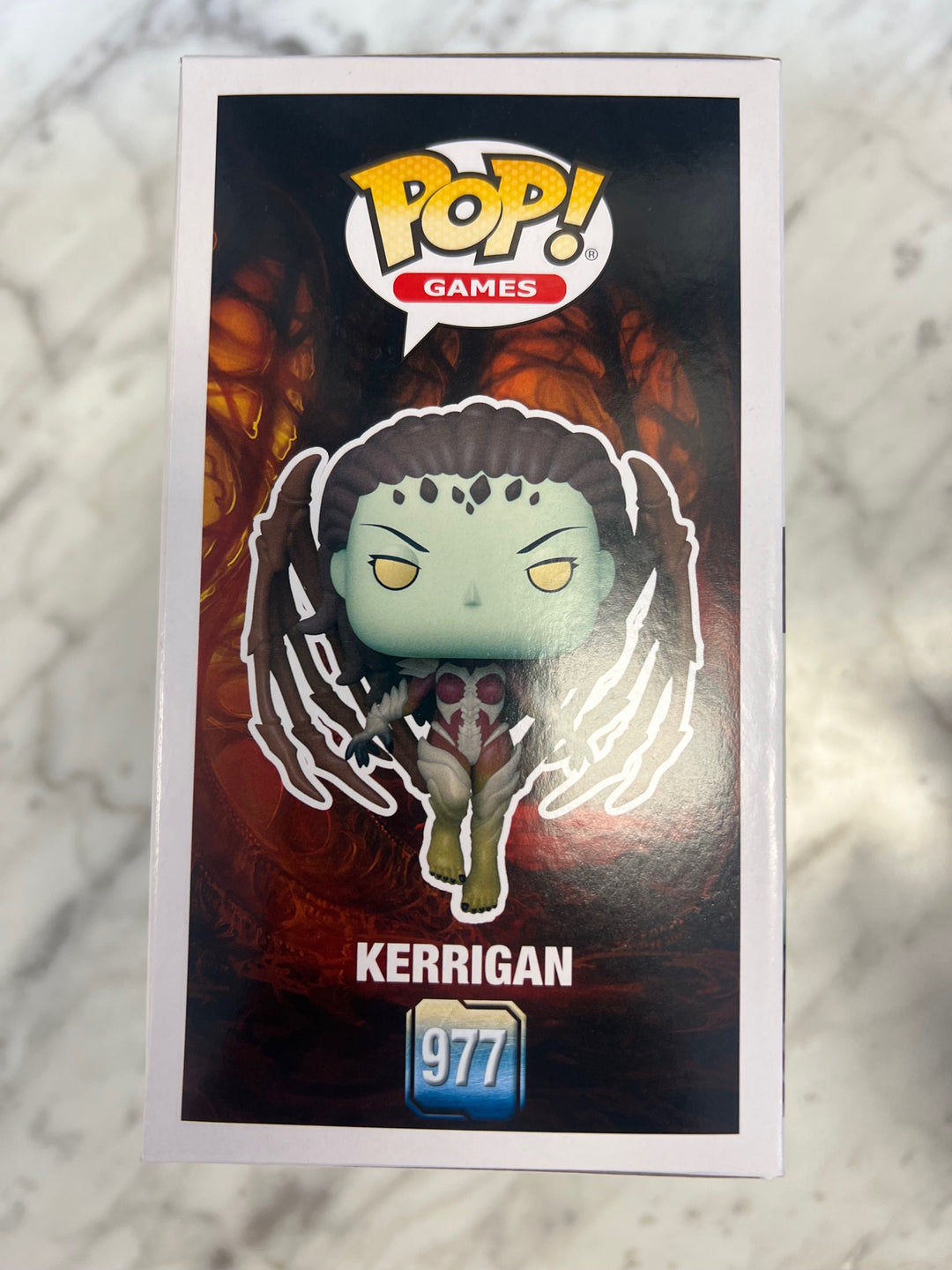 Funko Pop Games: KERRIGAN #977 Starcraft Series GameStop Exclusive  FP9224