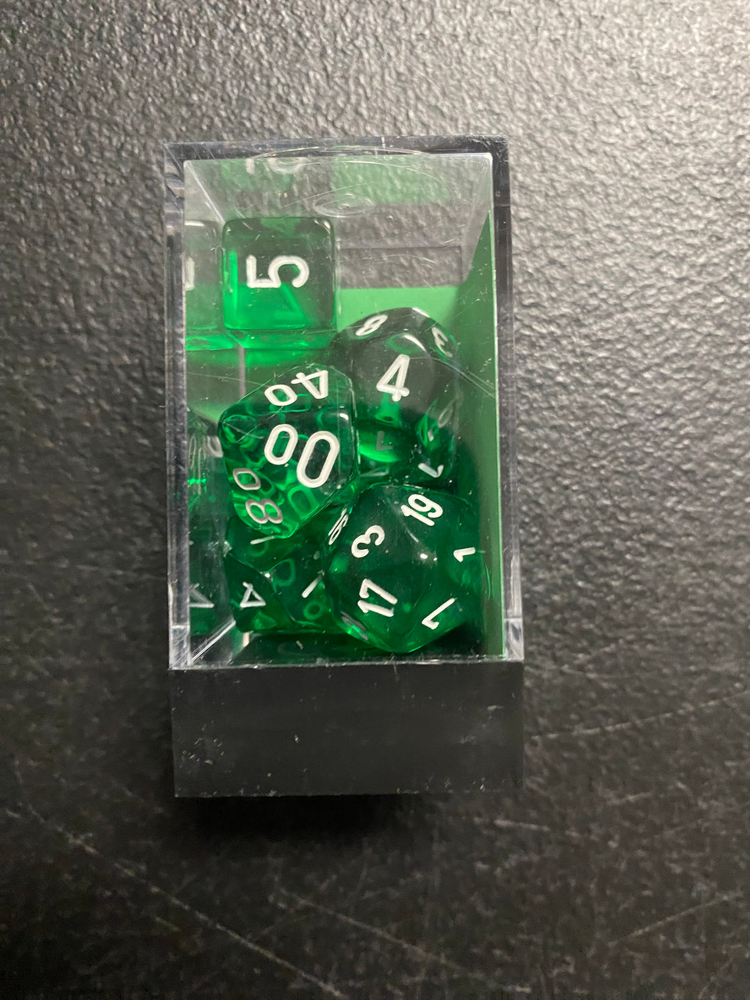 Chessex Polyhedral 7-Die Set - Translucent (Pick Color) MD101025