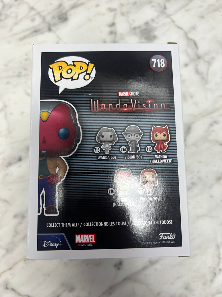 Funko POP! Marvel 70’s Vision Wandavision #718   FP12124