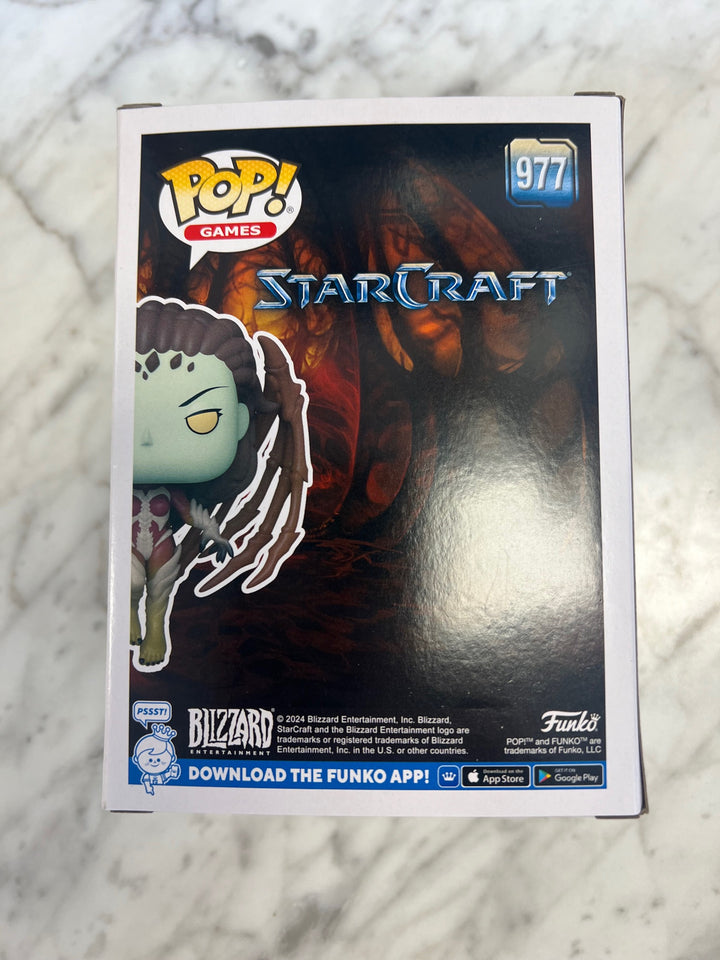 Funko Pop Games: KERRIGAN #977 Starcraft Series GameStop Exclusive  FP9224