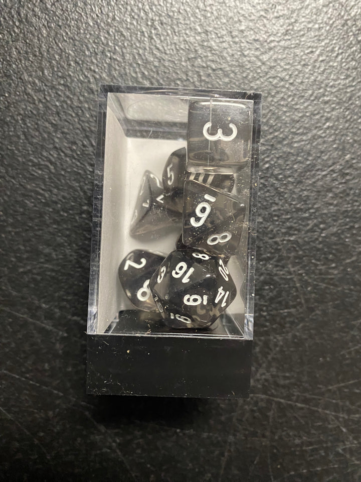 Chessex Polyhedral 7-Die Set - Translucent (Pick Color) MD101025