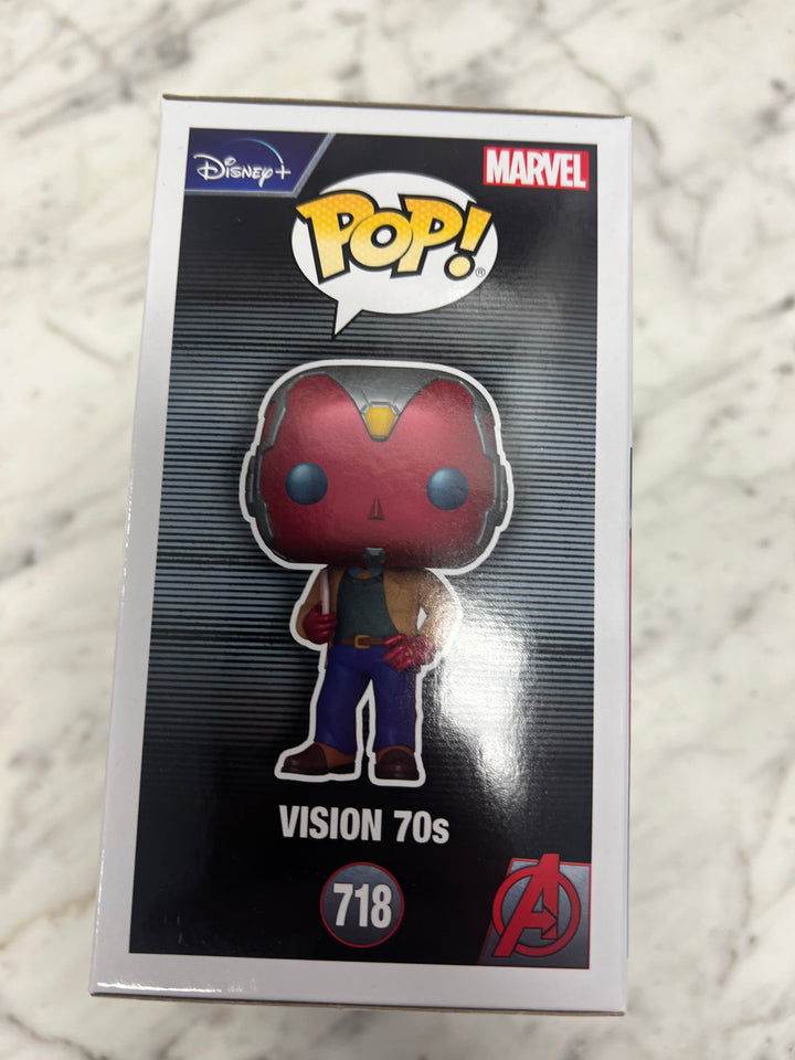 Funko POP! Marvel 70’s Vision Wandavision #718   FP12124