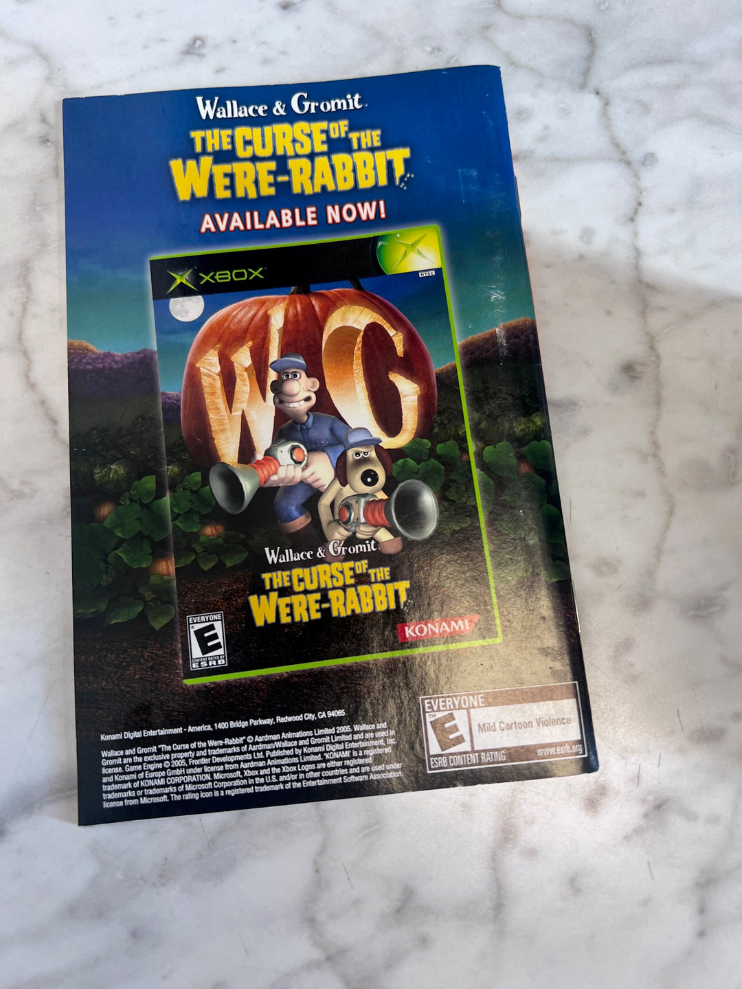 Teenage Mutant Ninja Turtles 3 Mutant Nightmare Original Xbox MANUAL ONLY  MO91725