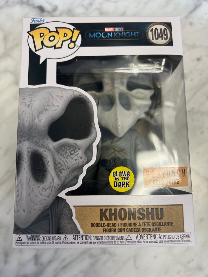 Funko Pop! Marvel TV Moon Knight Khonshu Glow #1049 Boxlunch Exclusive FP9224