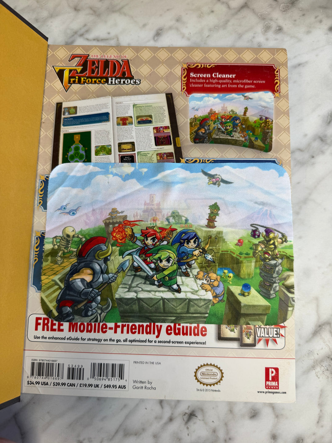 The Legend of Zelda: Tri Force Heroes - Prima Strategy Guide (Hardcover) ST61926
