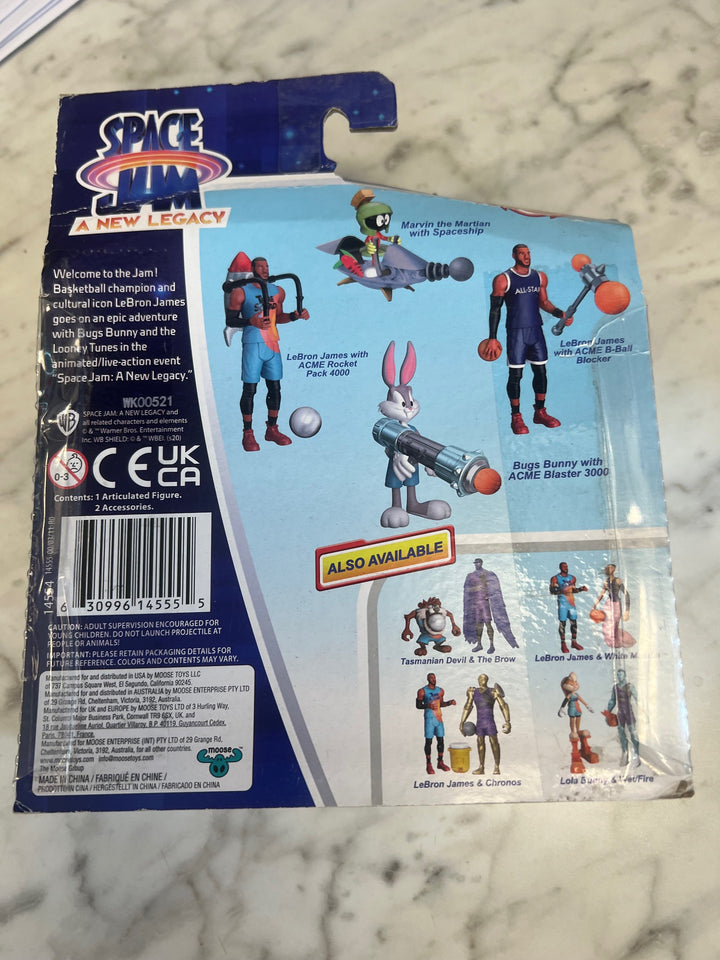 2021 SPACE JAM A NEW LEGACY 5" Lebron James With Acme Rocket Pack  NT62025