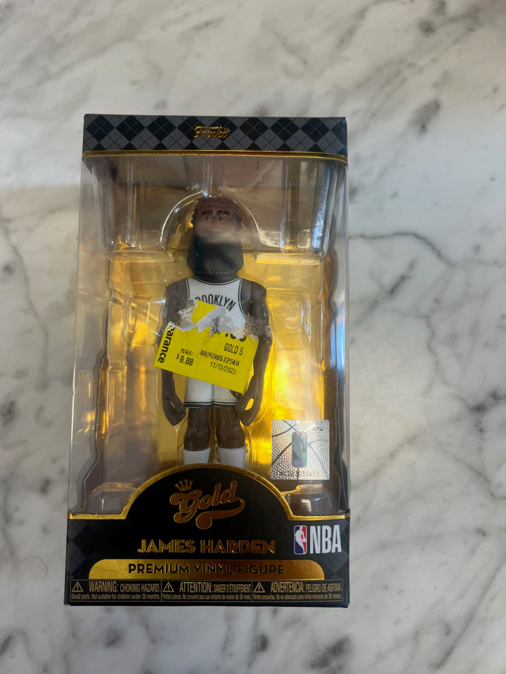 Funko Gold Premium NBA Brooklyn Nets James Harden 5"  NT62025