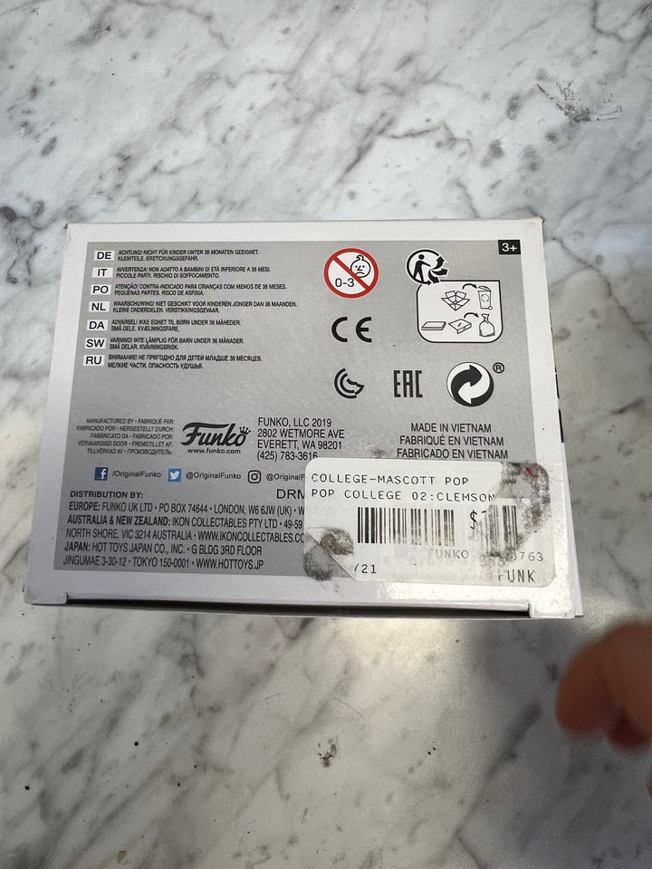 Funko Pop! The Tiger # 02 Clemson FP4125