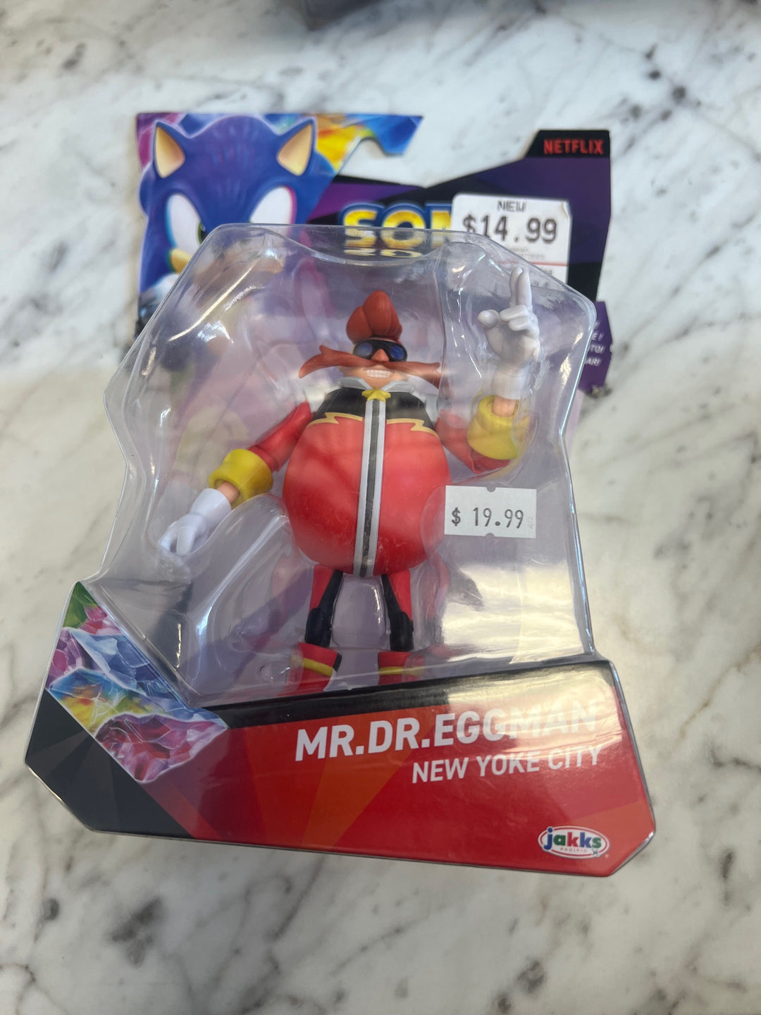 2023 Jakks Pacific Sonic The Hedgehog Prime - Mr. Dr. Eggman 5 Inch Figure NT62025
