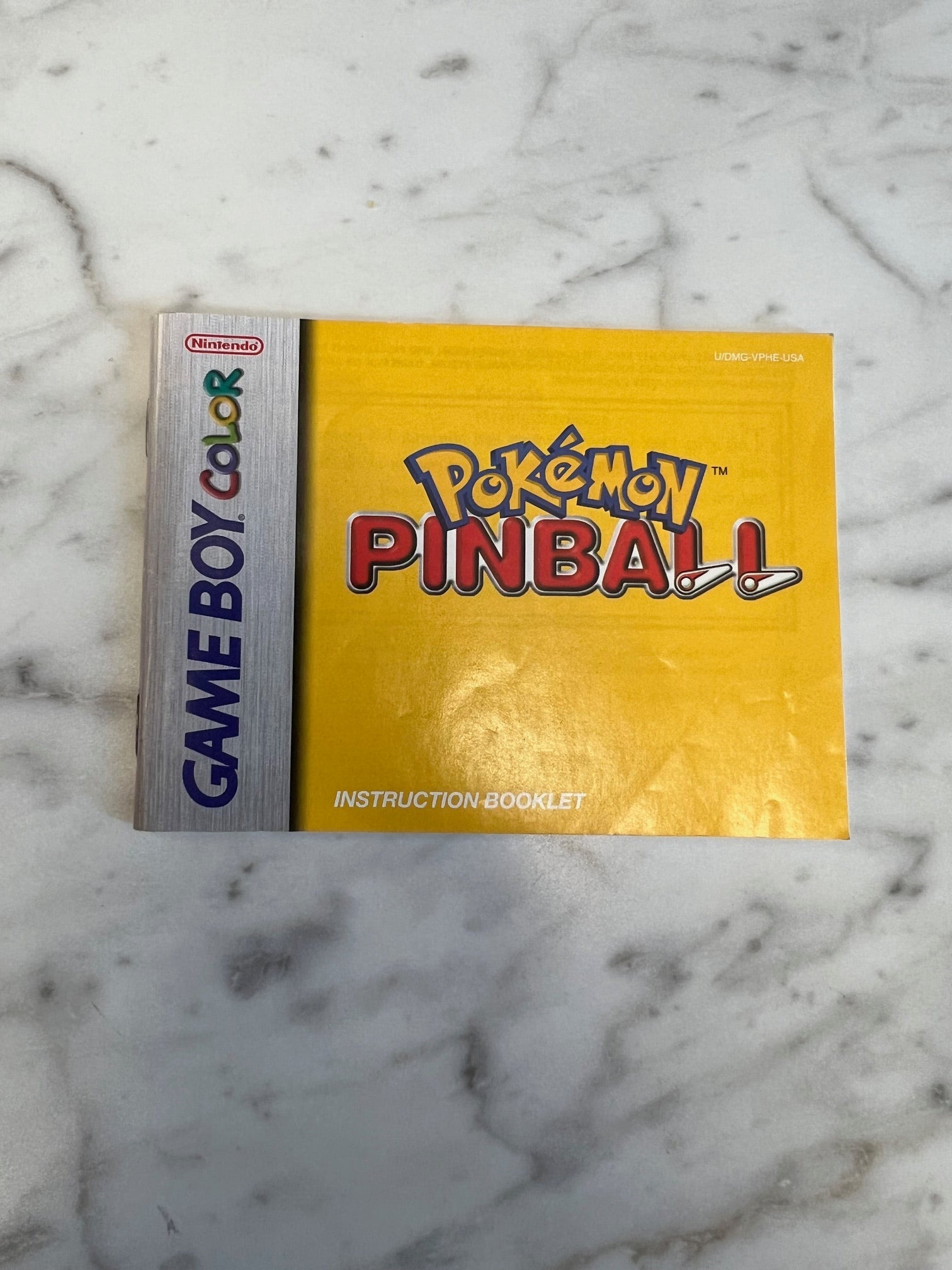 Pokémon Pinball (Nintendo Game Boy Color, 1999) store **NO GAME!** Box And Manual Only