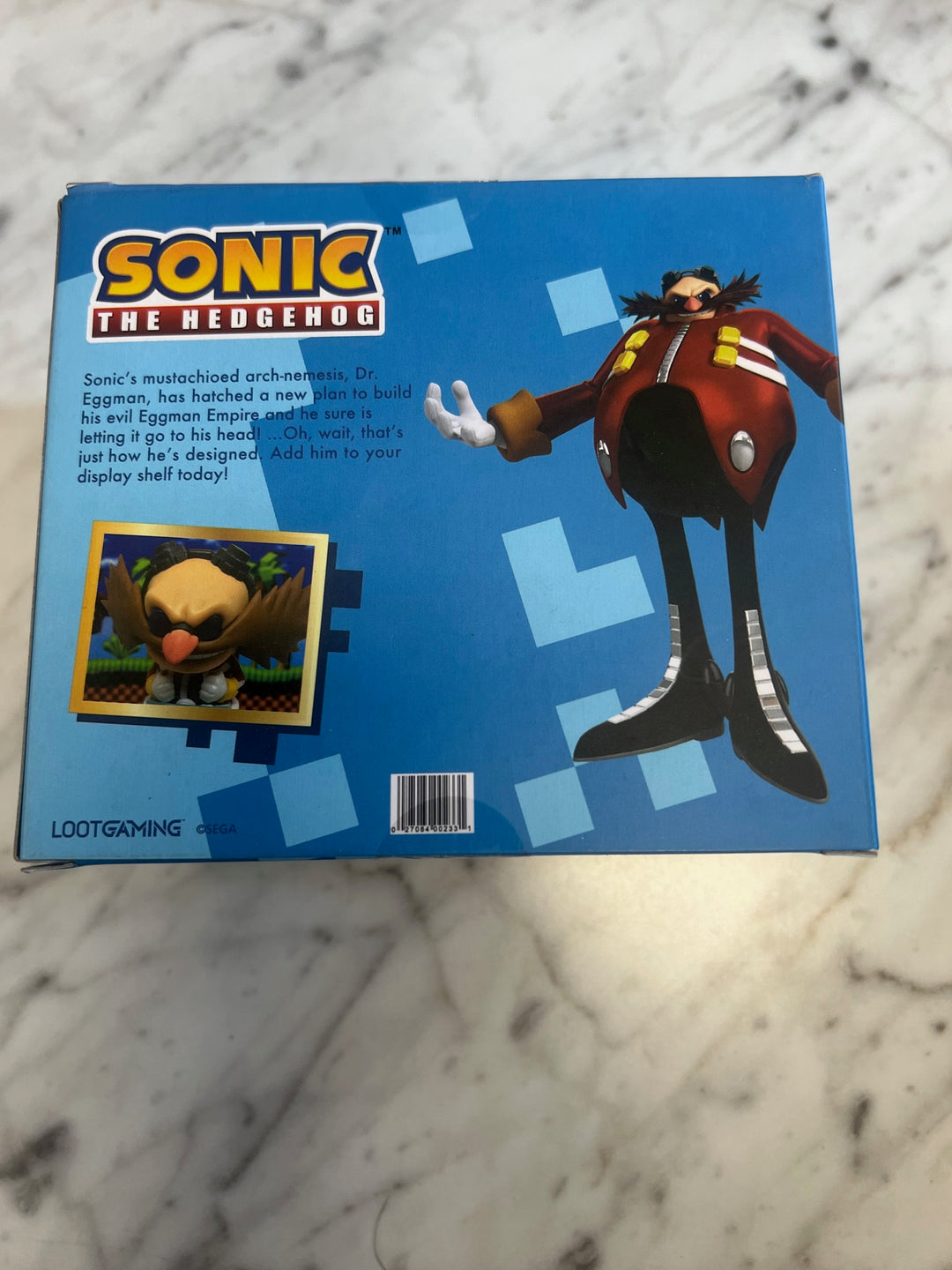 Sonic the Hedgehog Dr. Eggman Collectable Figure Loot Gaming Sega NIB NT62025