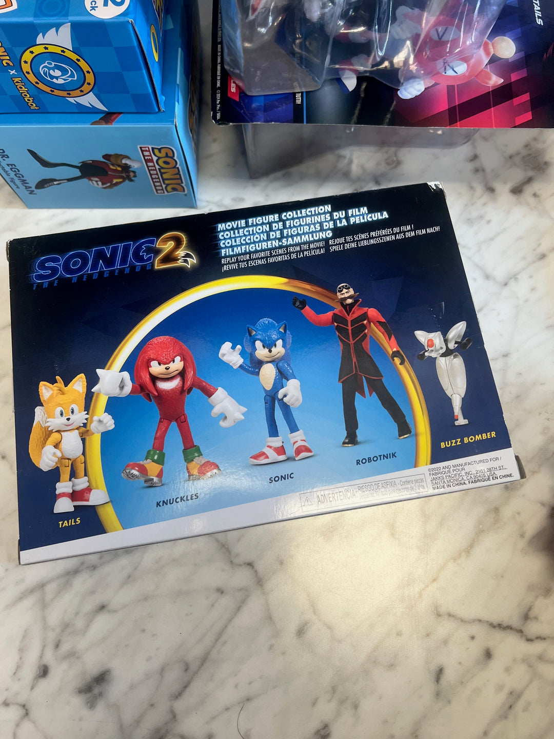 Sonic the Hedgehog 2 Movie Figure Collection 5-Figure Set Jakks Pacific New NT62025