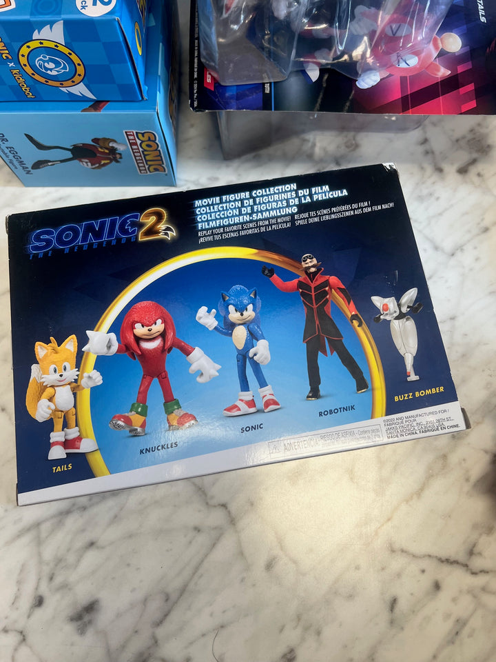 Sonic the Hedgehog 2 Movie Figure Collection 5-Figure Set Jakks Pacific New NT62025