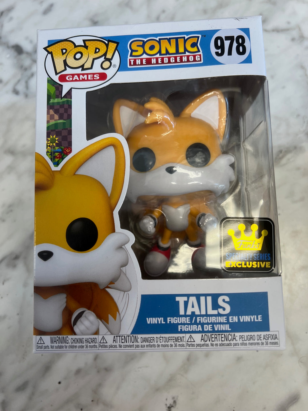 Funko Pop! Tails #978 Sonic the Hedgehog Funko Specialty Series FP4125