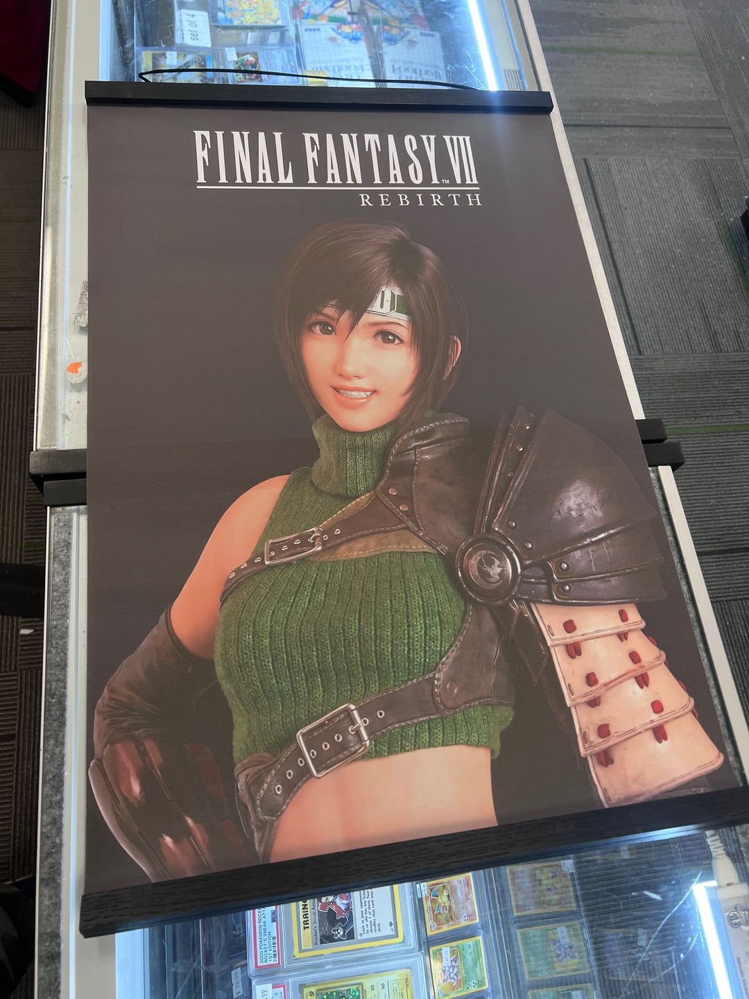 Wall Scroll - Final Fantasy VII Rebirth Yuffie 16x24" w/ Hanger New
