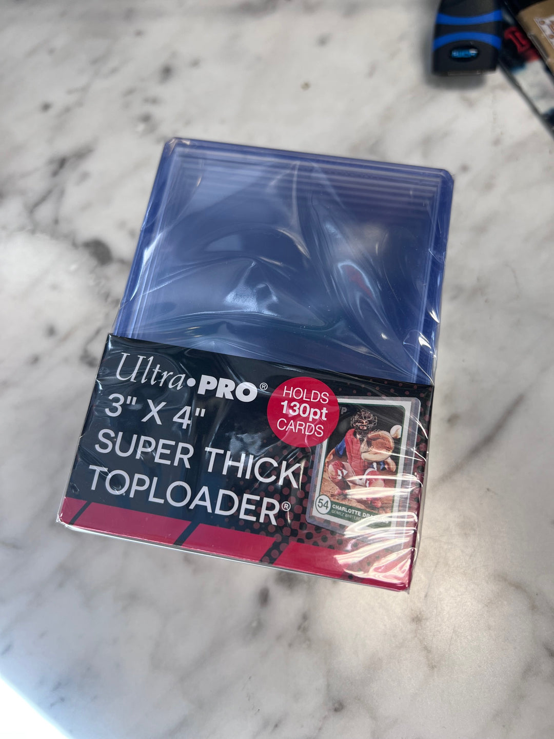 Ultra Pro 3x4" Super Thick Toploader Pack of 10 NA91725