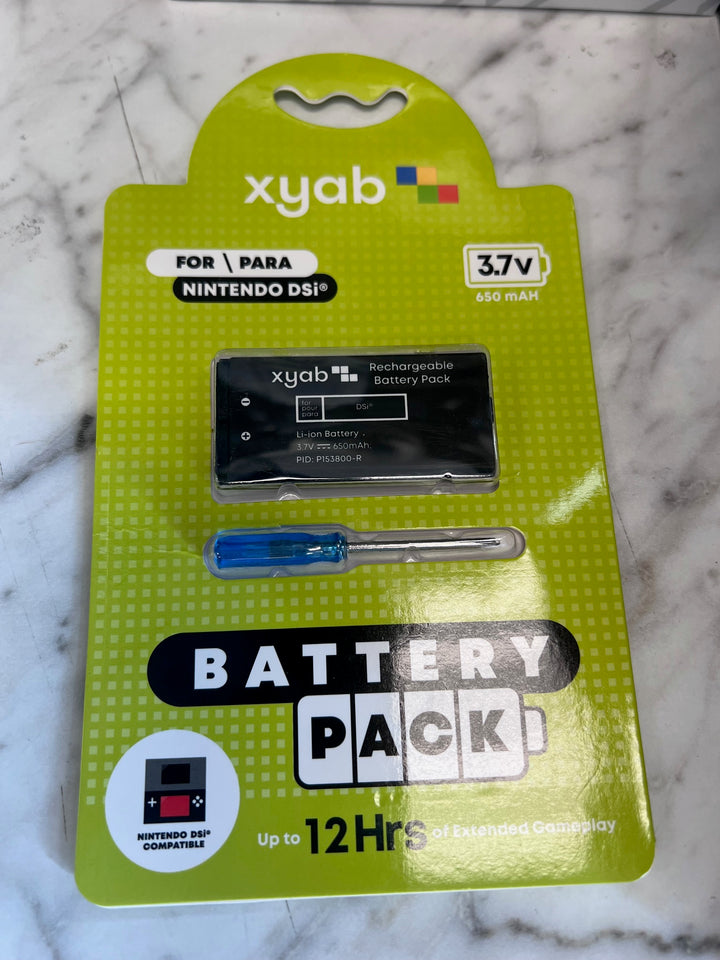 XYAB Rechargeable Battery Pack for Nintendo DSi NA91725
