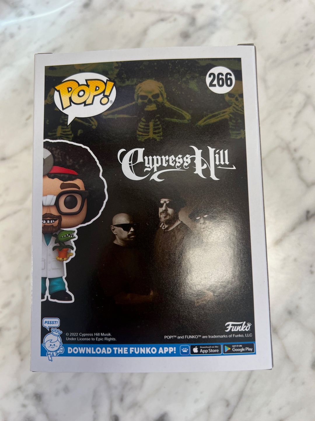 Funko Pop! Rocks: Cypress Hill-B Real (Dr. Greenthumb) #266 Rap Vinyl Figure  FP9224