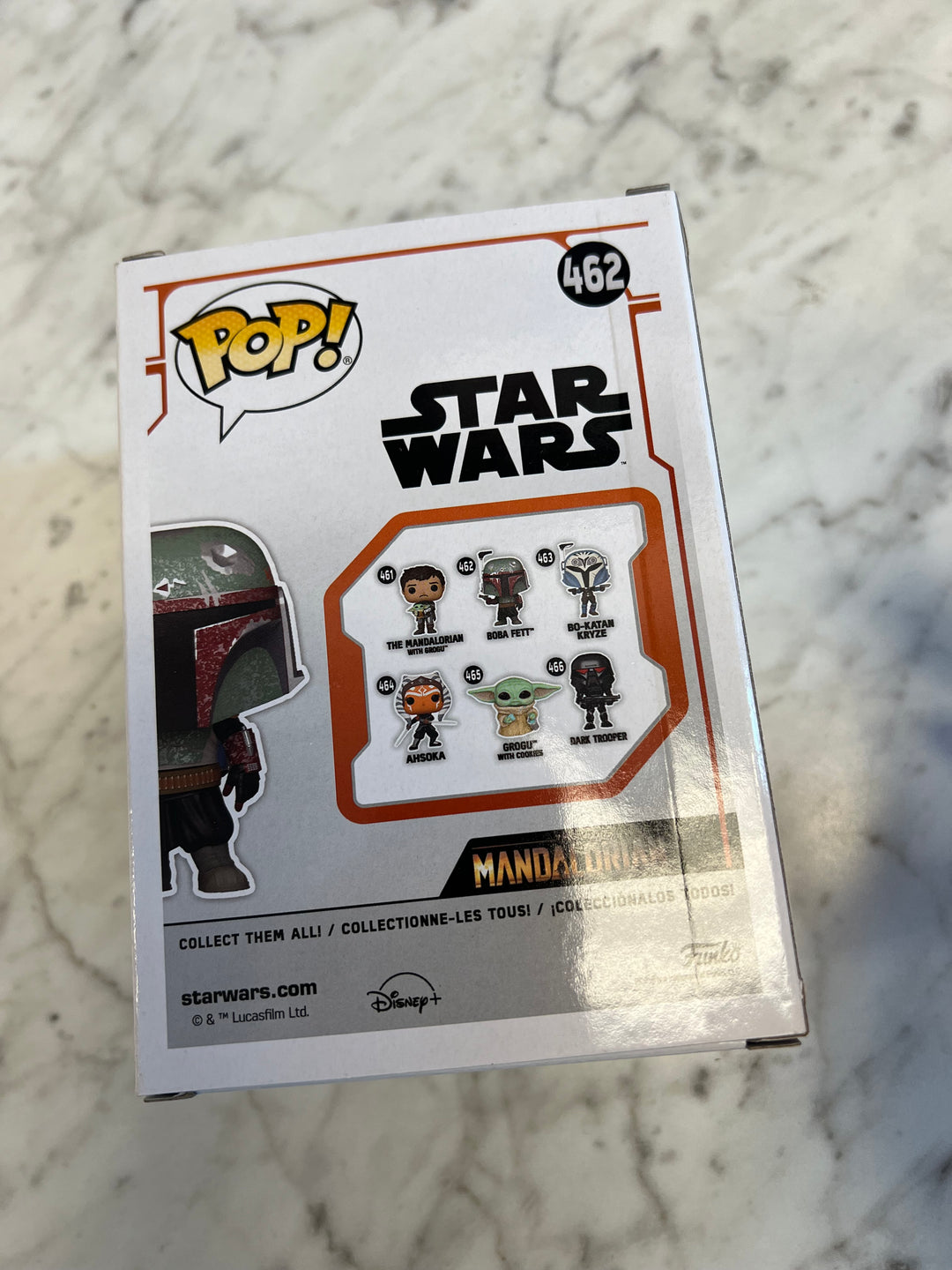 Star Wars: The Mandalorian Boba Fett Pop! Vinyl Figure #462   FP62024