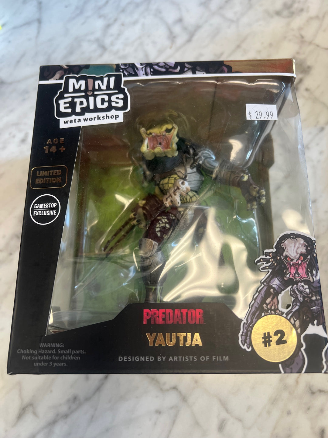 Predator Yautja #2 Mini Epics Weta Workshop Limited Edition 6" Figure Brand New NT62025