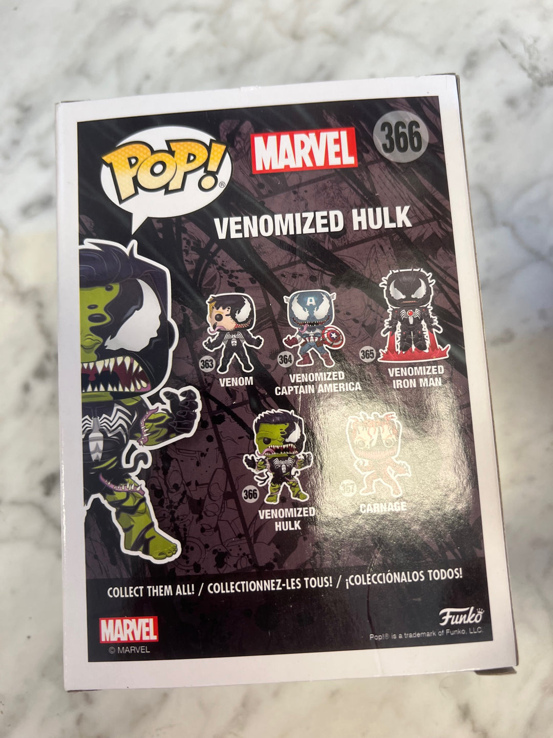 Funko Pop! Venomized Hulk #366 Marvel What If?   FP4125
