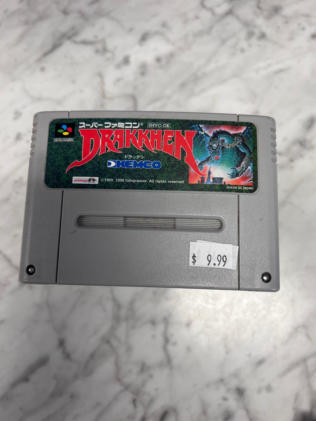 Drakkhen for Nintendo Super Famicom JAPANESE IMPORT IMP1725