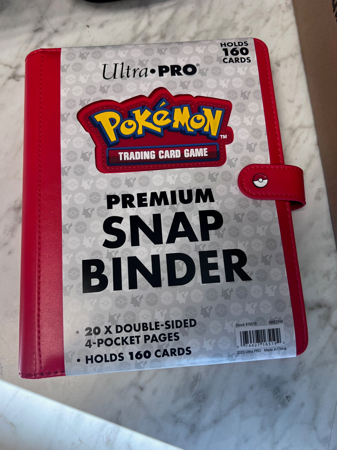 Ultrapro Pokemon TCG Premium Snap Card Binder (160 Cards) NA91725
