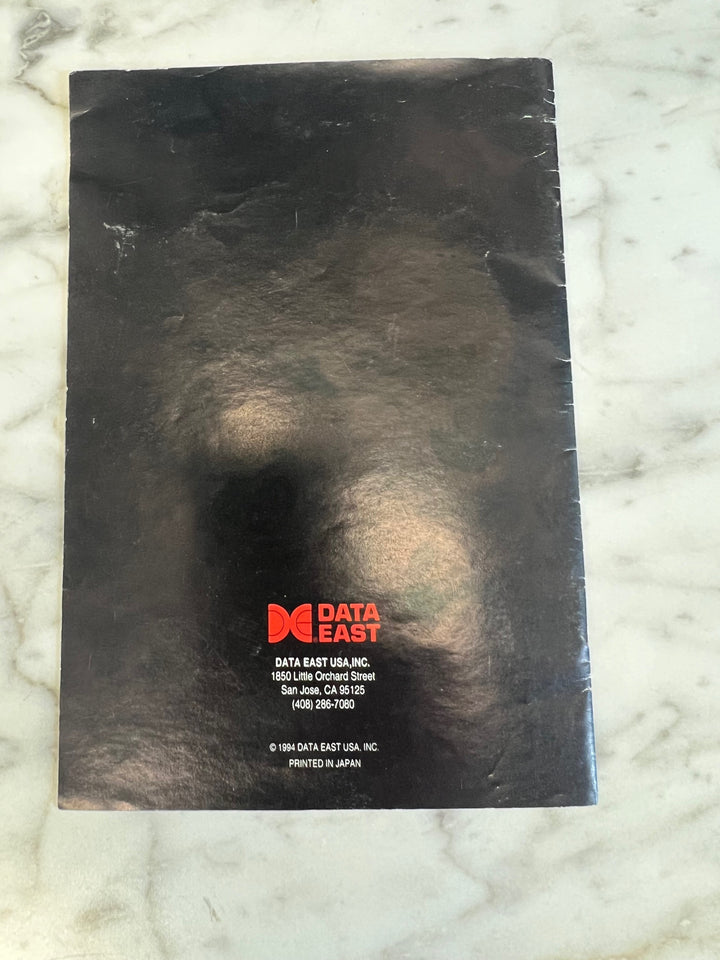 Joe & Mac 2 Lost in the Tropics for SNES Super Nintendo MANUAL ONLY    MO12224