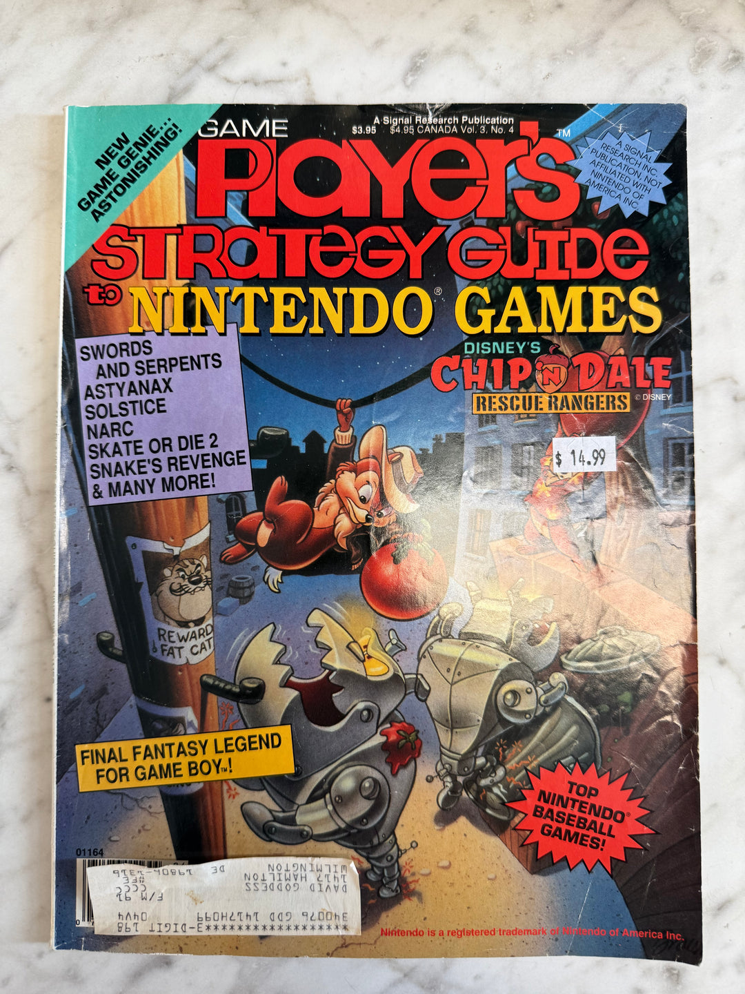 Game Player's Strategy Guide to Nintendo Games (Volume 3 Issue 4) - MP62126