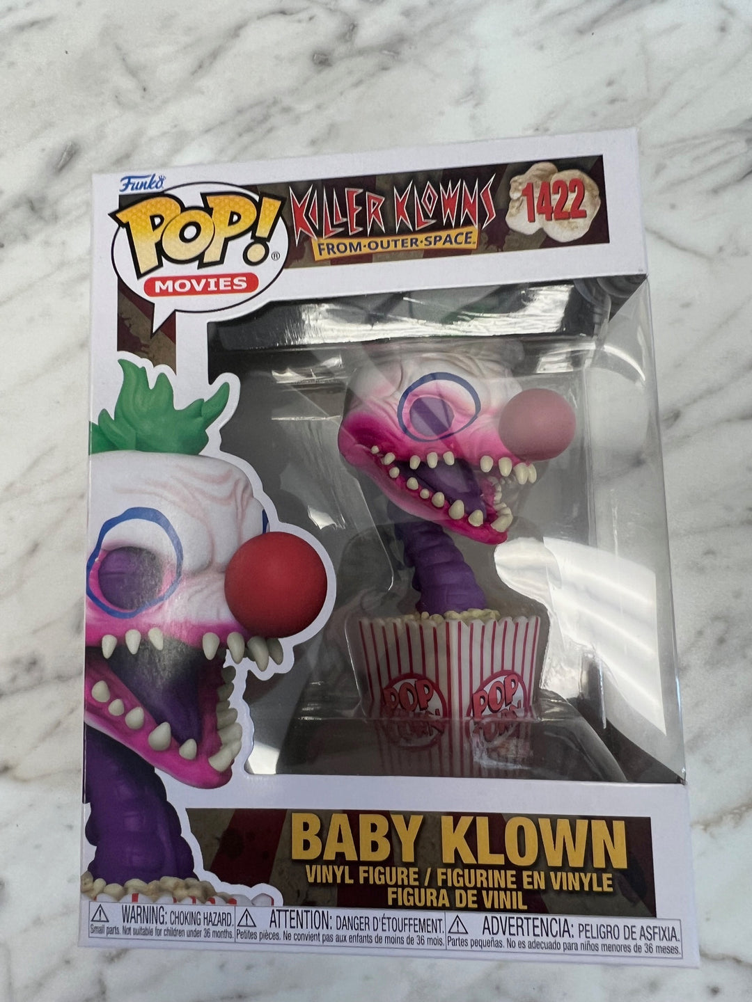 Funko Pop Killer Klowns From Outer Space 1422 BABY KLOWN Vinyl Figure   FP9224