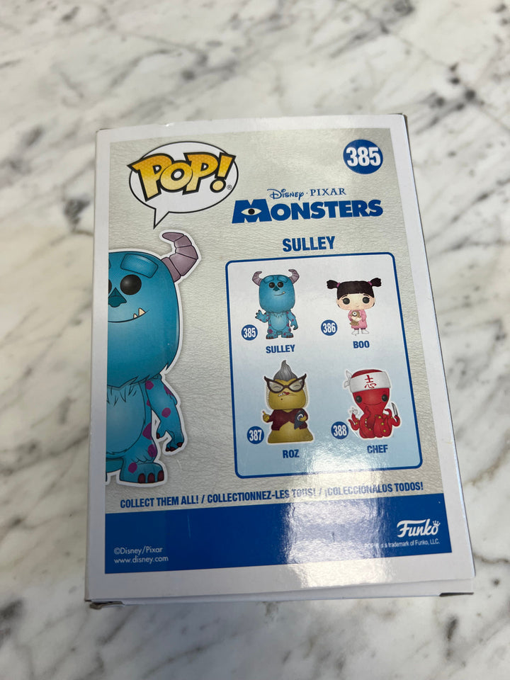 Funko Pop Disney #385 Sulley Pixar Monsters Inc rare