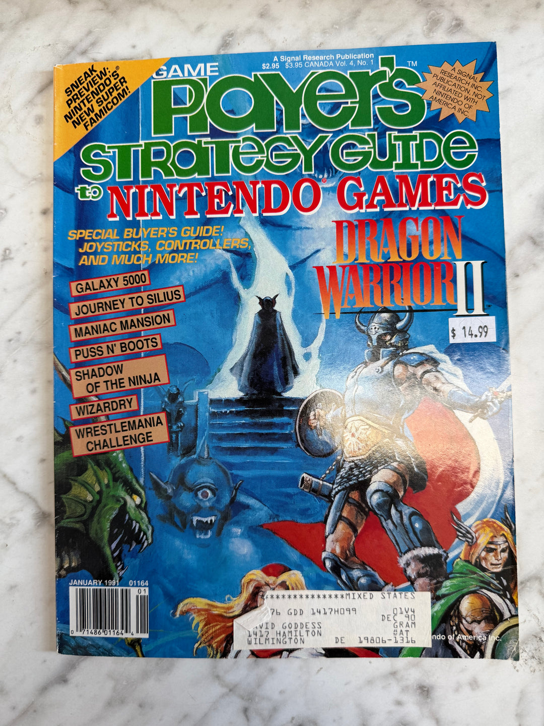 Game Player's Strategy Guide to Nintendo Games (Volume 4 Issue 1) - MP62126