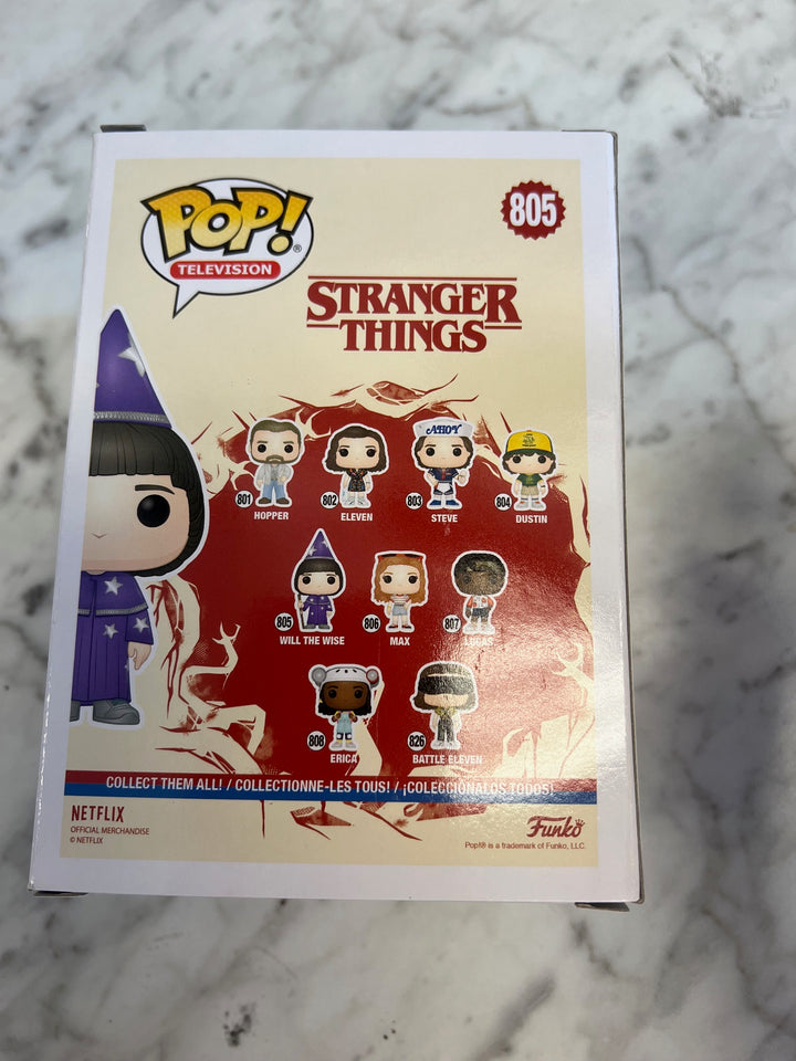 Funko Pop! Will the Wise #805 GITD Glow in the Dark Stranger Things Target Ex FP4125