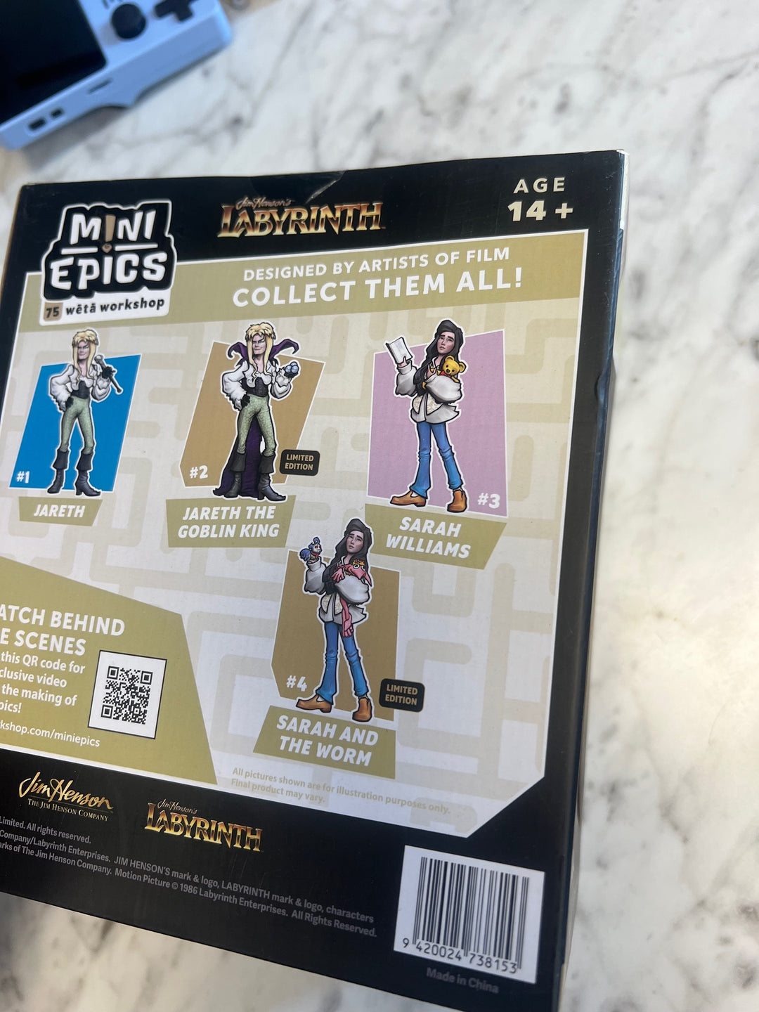 WETA Workshop Mini Epics - Labyrinth (1986) - Ludo [New Toy] Figure Collectible NT62025