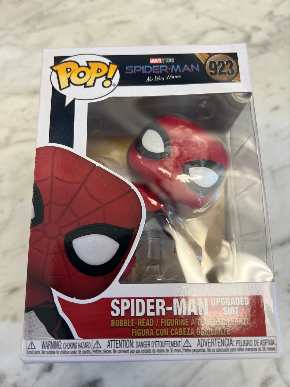 Funko Pop! Spider-Man No Way Home Upgraded Suit #923 Marvel Spiderman