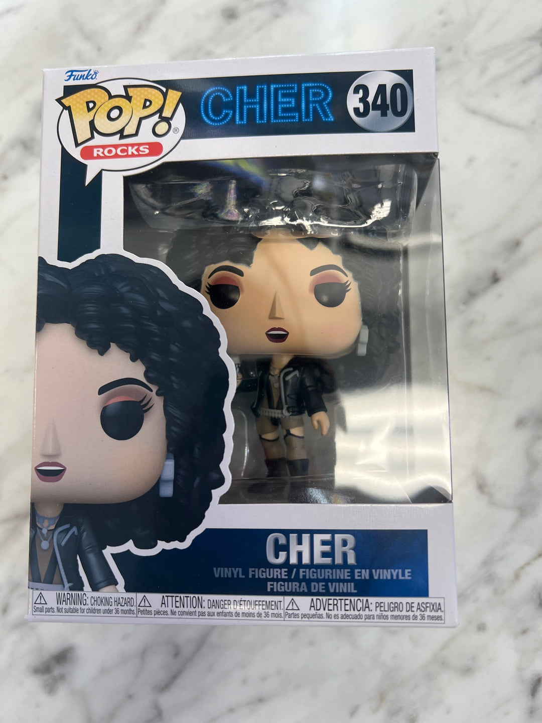 Funko Pop Rocks Music Cher - Turn Back Time Vinyl Figure #340   FP9224