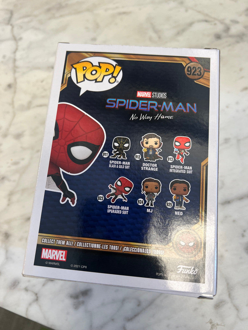 Funko Pop! Spider-Man No Way Home Upgraded Suit #923 Marvel Spiderman