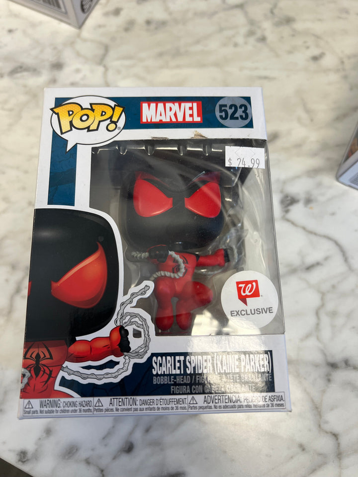 Funko Pop! Vinyl 523 Marvel - Scarlet Spider Kaine Parker Walgreens