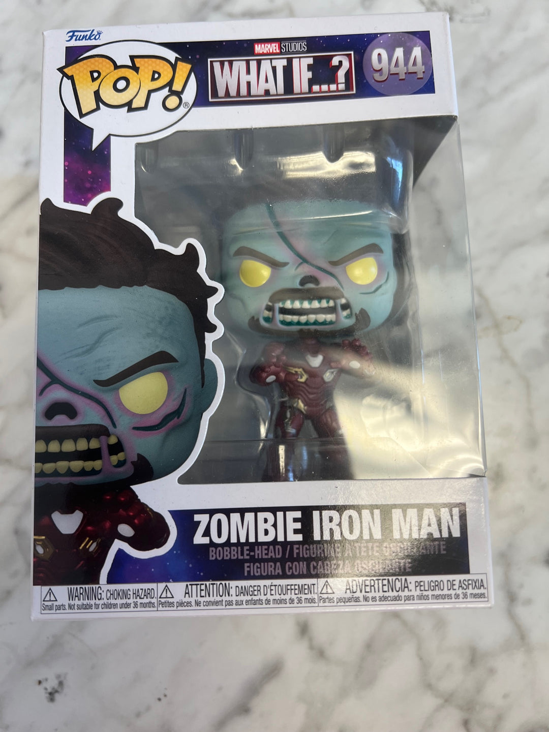 Funko Pop! Zombie Iron Man #944 Marvel What If FP4125