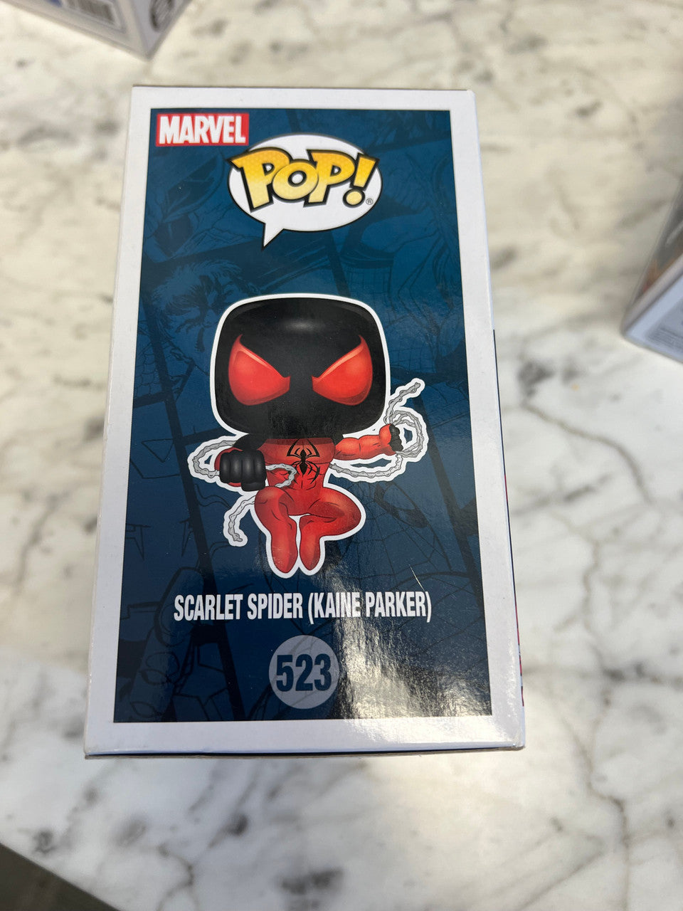 Funko Pop! Vinyl 523 Marvel - Scarlet Spider Kaine Parker Walgreens