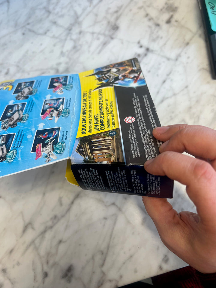 Lego Dimensions Back to the Future DeLorean Marty McFly Level Pack 71201 NT62025