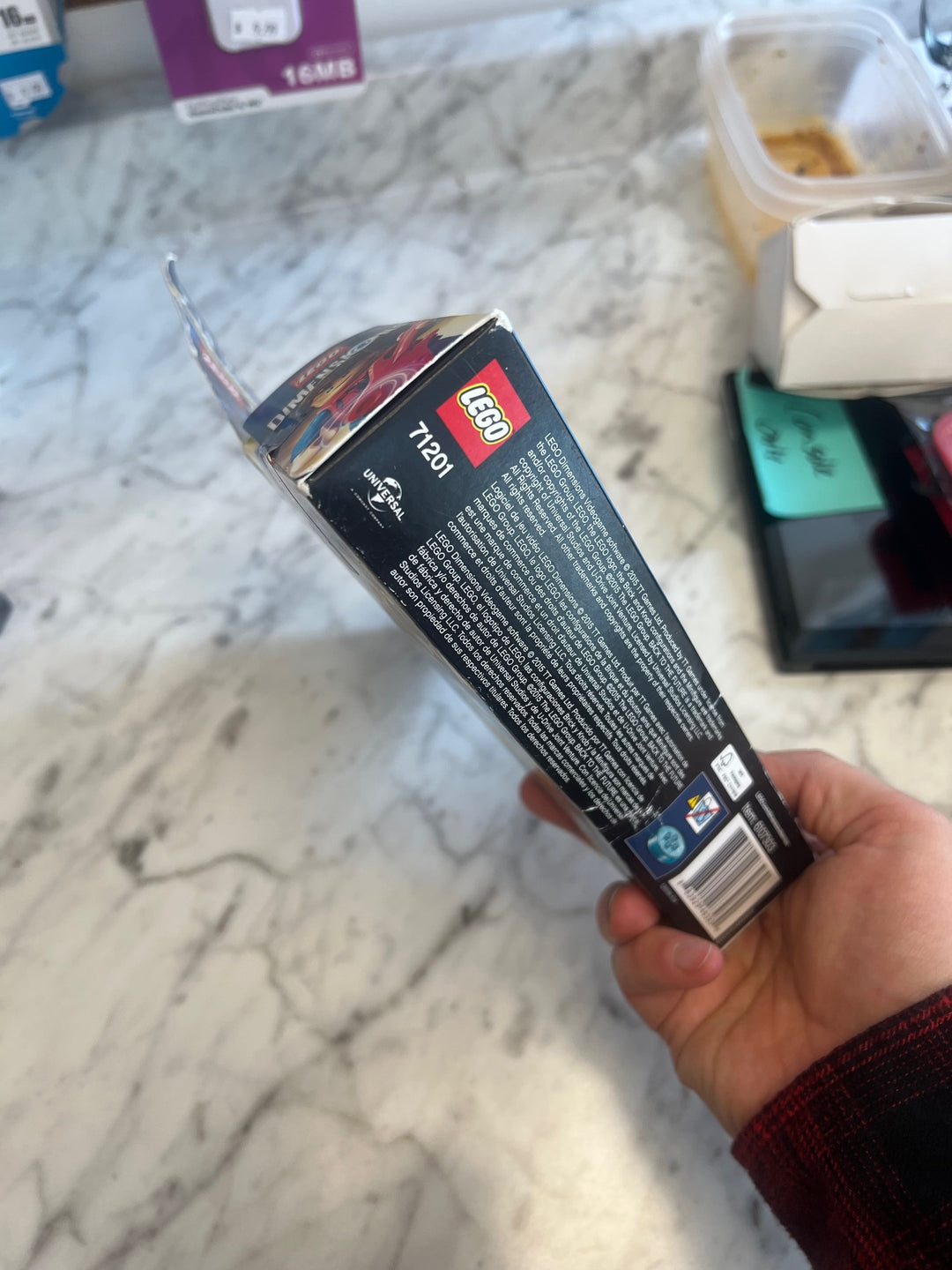 Lego Dimensions Back to the Future DeLorean Marty McFly Level Pack 71201 NT62025