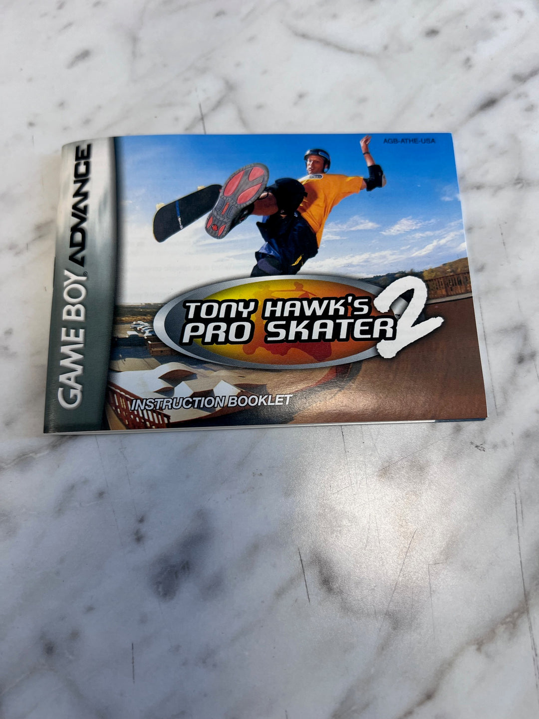 Tony Hawk's Pro Skater 2 for Gameboy Advance MANUAL ONLY MO91725